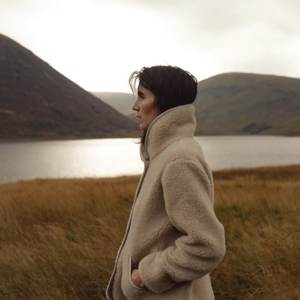 Mama Owl - SISKIN Oryx Cream Teddy Jacket - Barley
